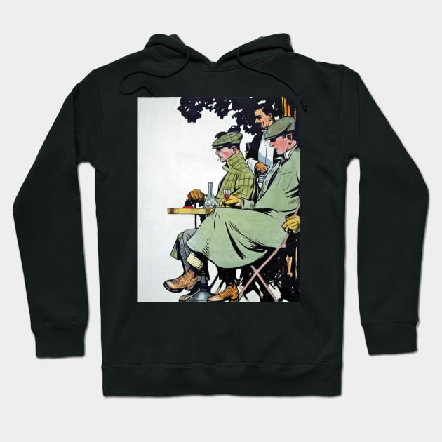 High Resolution Edward Hopper Man Seated At Cafe Table 1906 Hoodie by tiokvadrat